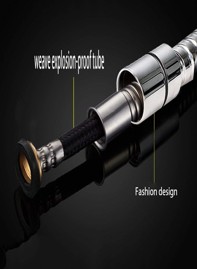 HOME13 Premium ABS Health Faucet Set with Stainless Steel Hose Pipe and Wall Hook Health Faucet (Wall Mount Installation Type) (Pack of 1) (CUBIX Faucet, 1.5 MTR SS Tube) - Image 4